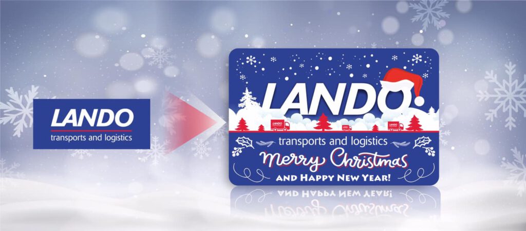 Lando karácsonyi logó