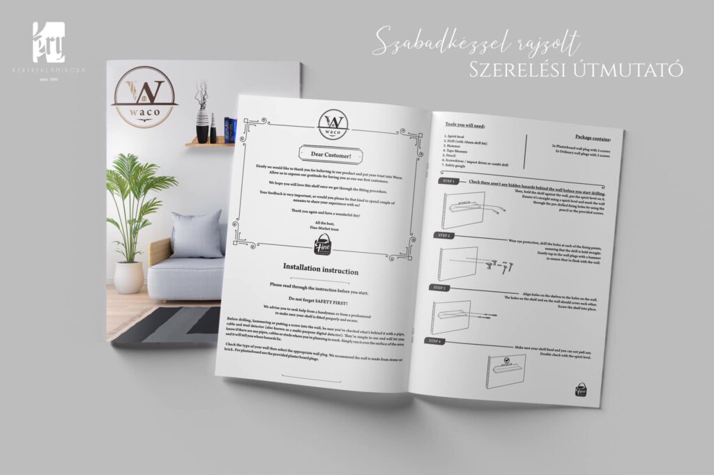 Szerelési útmutató_Waco